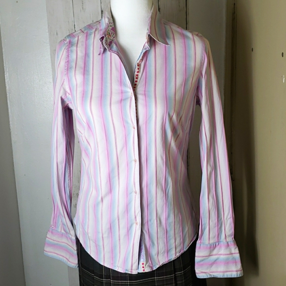 Robert Graham blouse.
